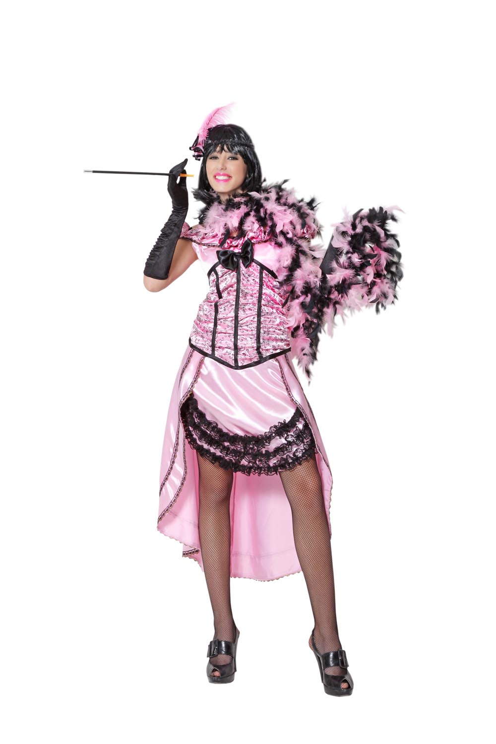 Vestito carnevale 2025 burlesque bambina